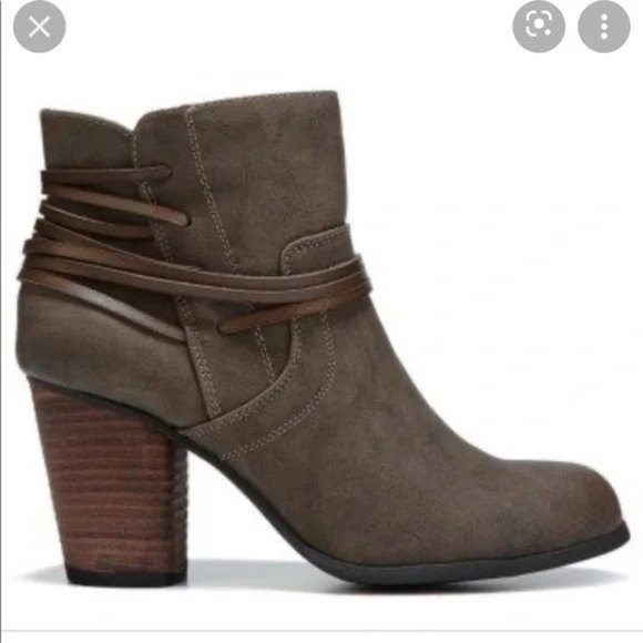 Madden Girl Shoes - Madden Girl Denice Brown Strappy Booties Size 7 -  MAKE OFFER